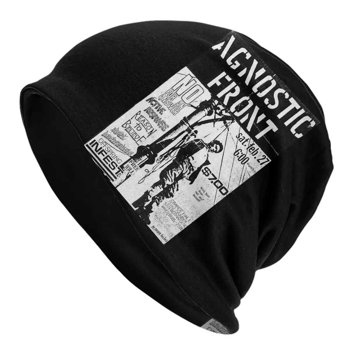 

Панк хардкор группа рок шляпы осень зима уличные шапочки облегающие шапки головные уборы для мужчин женщин многофункциональные шапки