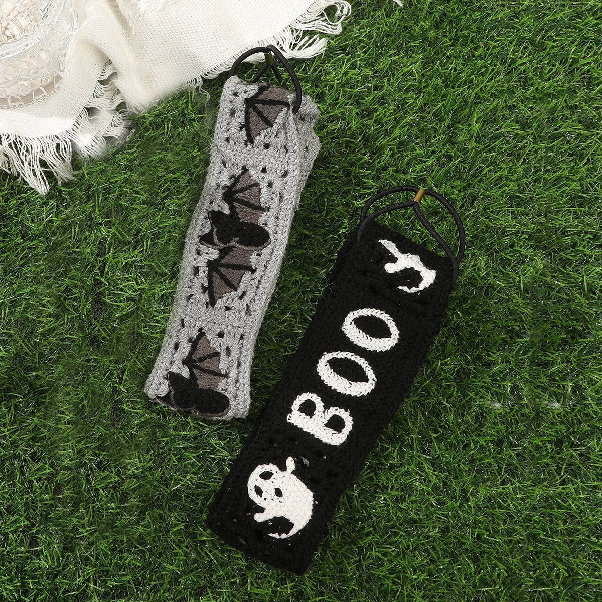 Halloween Hollow Bat Headband Wide Cute Ghost Hair Band Bandage Girls Festival Fashion Headbands Elastic Hair Accessories