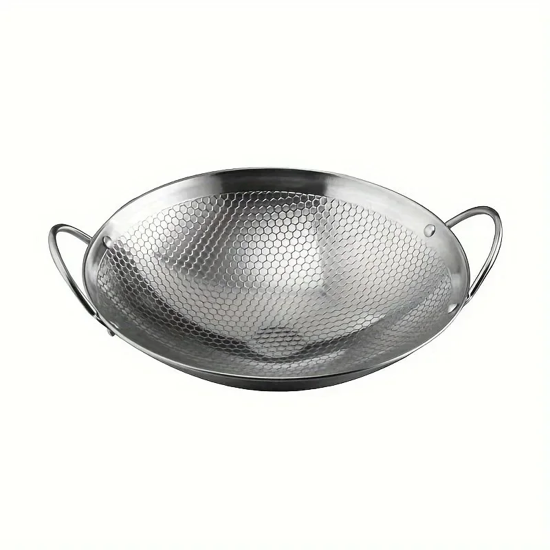 Stainless Steel Honeycomb Skillet 6