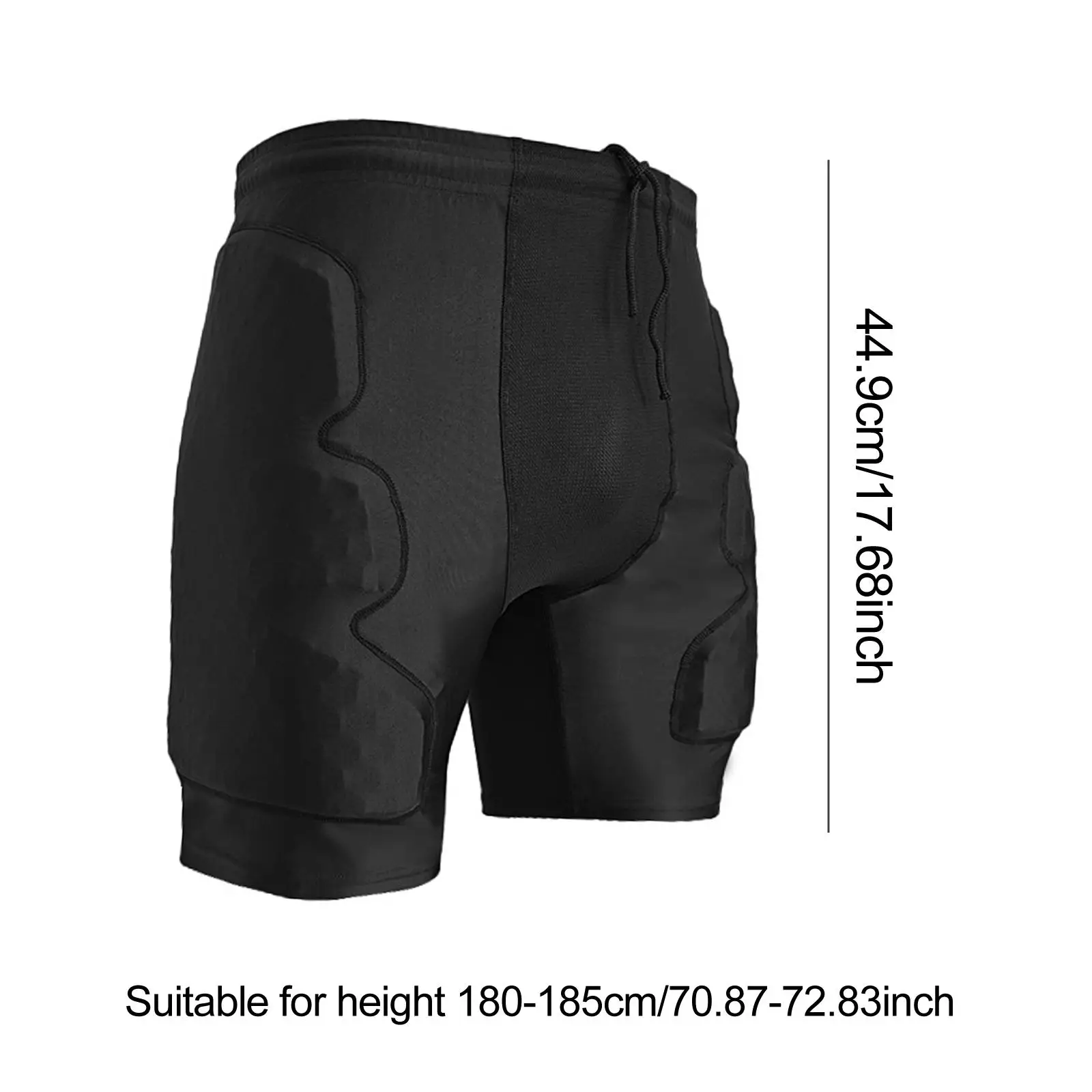 Protective Padded Shorts Short Pants for Skateboard Paintball Football