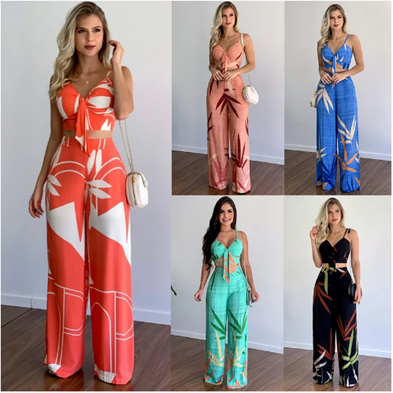 

Two Piece Set Women Skirt Drawstring Solid V-Neck Tops+Stacked Skirt Matching Set Sexy Summer Skinny Clubwear Hot New Casual