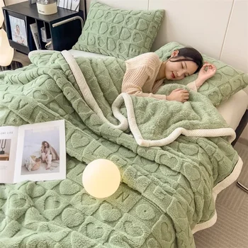Coral Fleece Throw Blankets 1