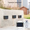 6LED Solar Lights, Outdoor Atmosphere Wall Lamp,Up And Down Light Control for Garden Yard Street Balcony Terrace Halloween Decor 4