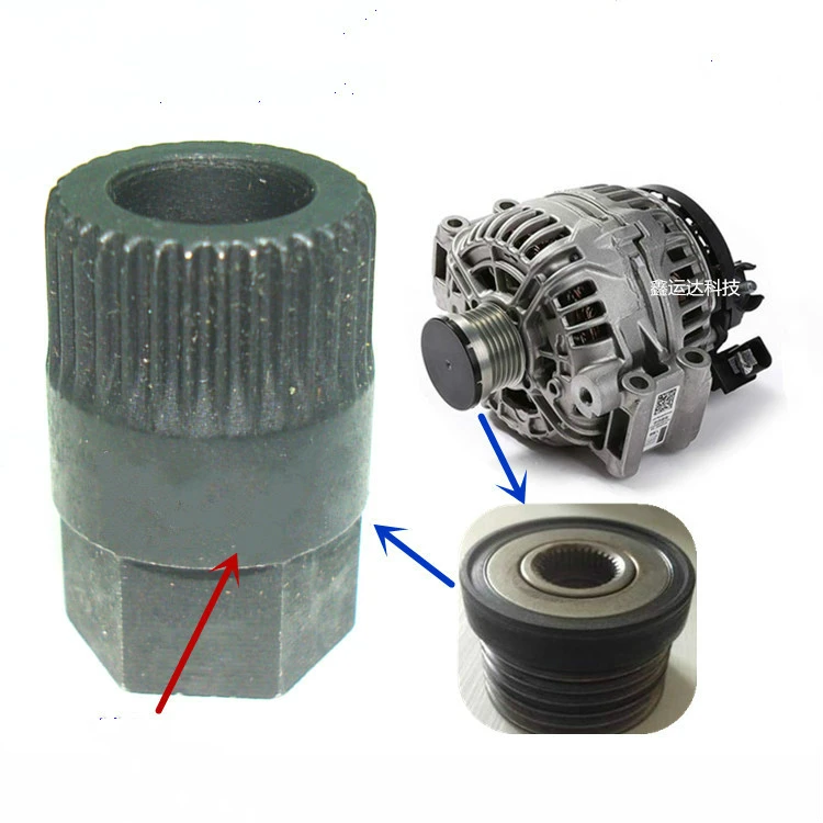 Car repair generator pulley removal special tools 3400 for Volkswagen