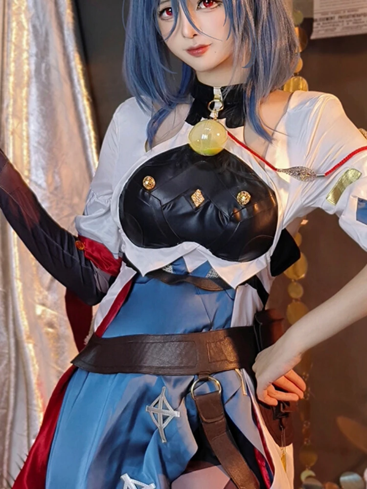 

COS Store Anime Game Honkai Star Rail Natasha Halloween Carnival Role CosPlay Costume Complete Set