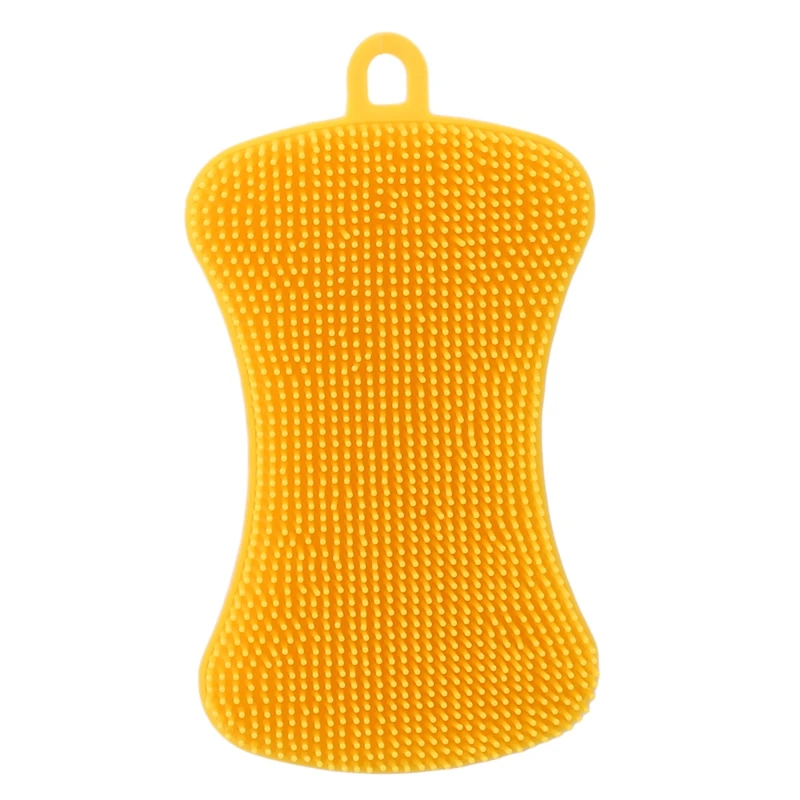 فرشاة سيليكون للأطباق ، جهاز غسيل إسفنجي مقلاة ، و...