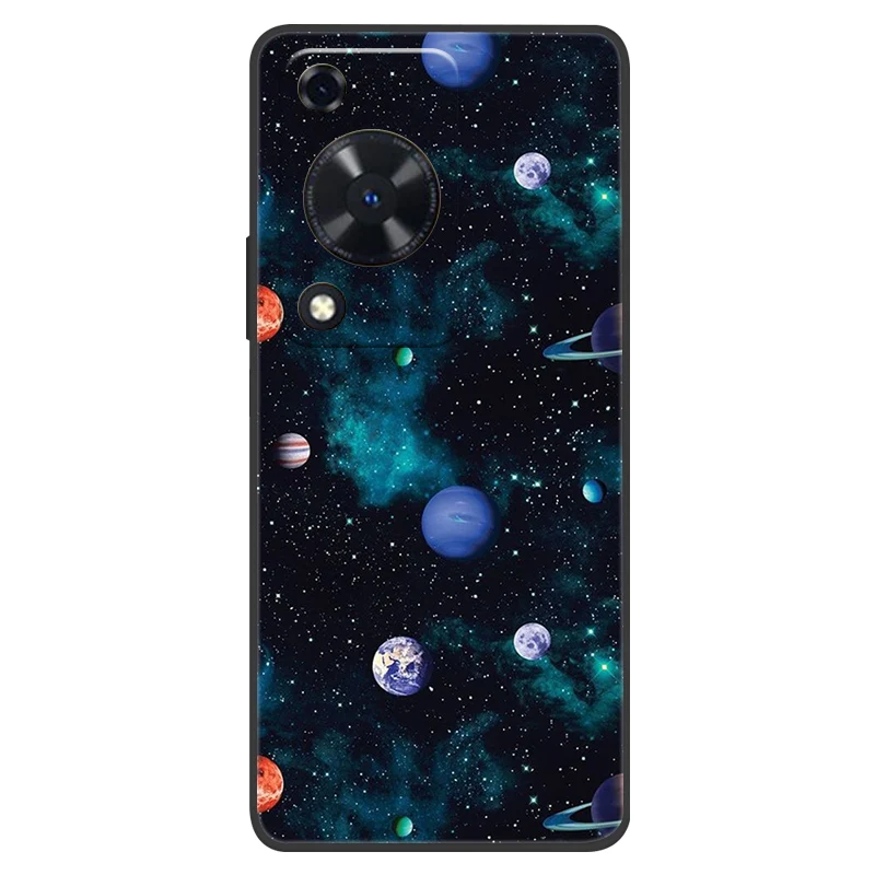 Luxury Space Soft Silicone Phone Case - Elegant TPU Bumper Cover