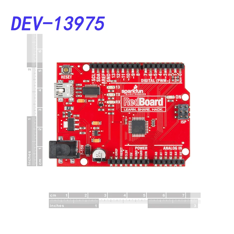 

Avada Tech DEV-13975 REDBOARD ATMEGA328 оценочный BRD