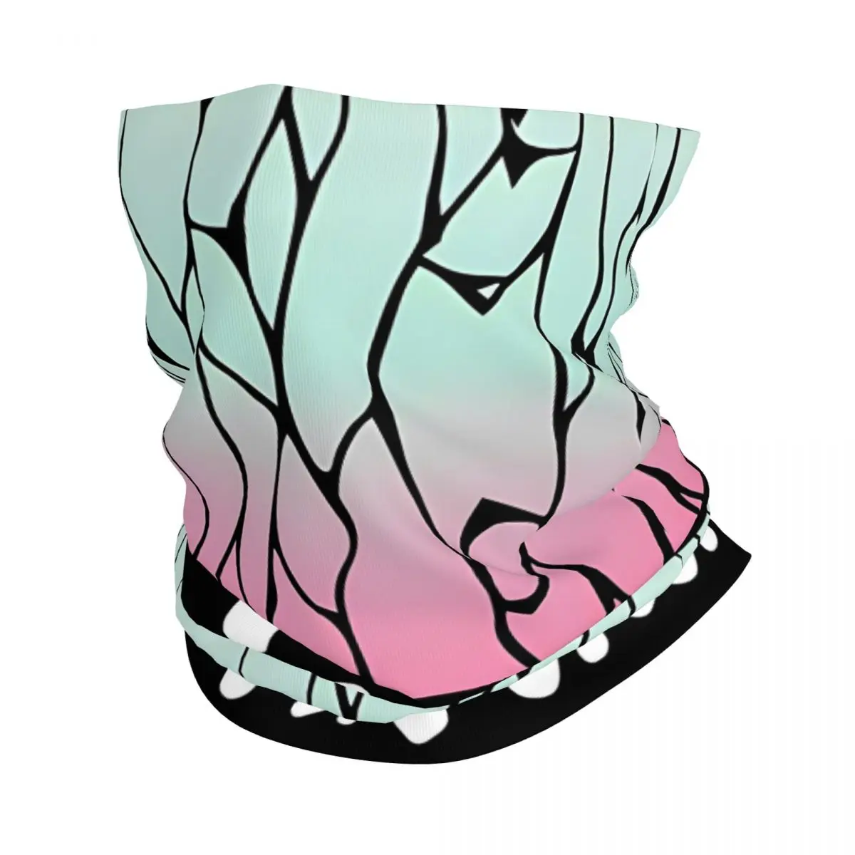 Neck Wrap Neck Gaiter Bandana Neck Cover Multifunctional Bandana Demons Kocho Shinobu Butterfly Bandana Slayers Neck Cover Printed K-Kimetsu Anime Balaclavas Mask Scarf Multi-use Unisex Adult