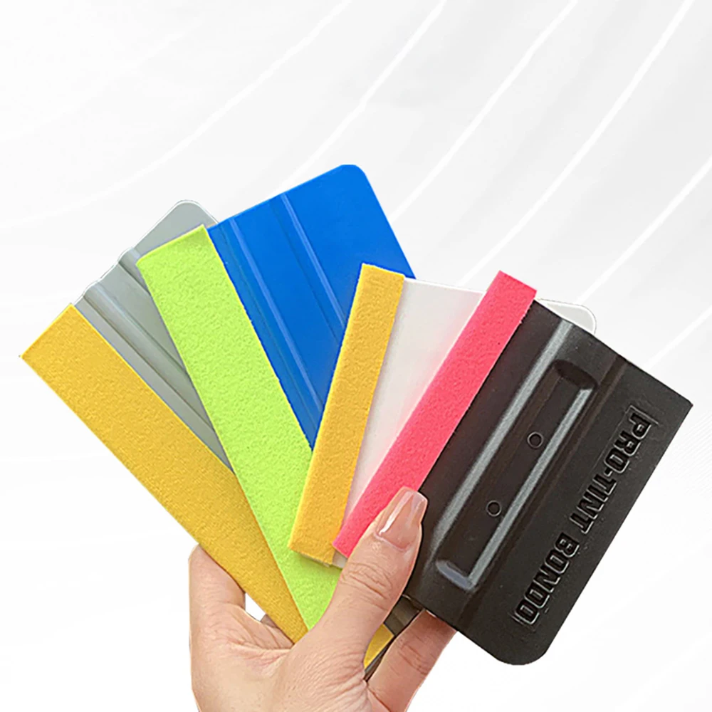 Soft Felt Cloth Edge for Vinyl Squeegee Car Wrap Window Tint Tool No Scratch Protector Patch Self Adhesive vinyl squeegee,window tinting squeegee,window tint squeegee,car wrapping tools,automotive film tools