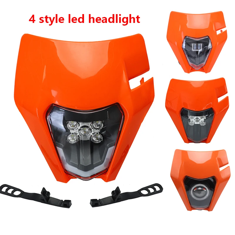 

Motorcycle LED Headlight Headlamp Head Light Head Lamp Light For KTM EXC EXCF SX SXF XC XCF XCW XCFW 125 150 250 300 350 450 530