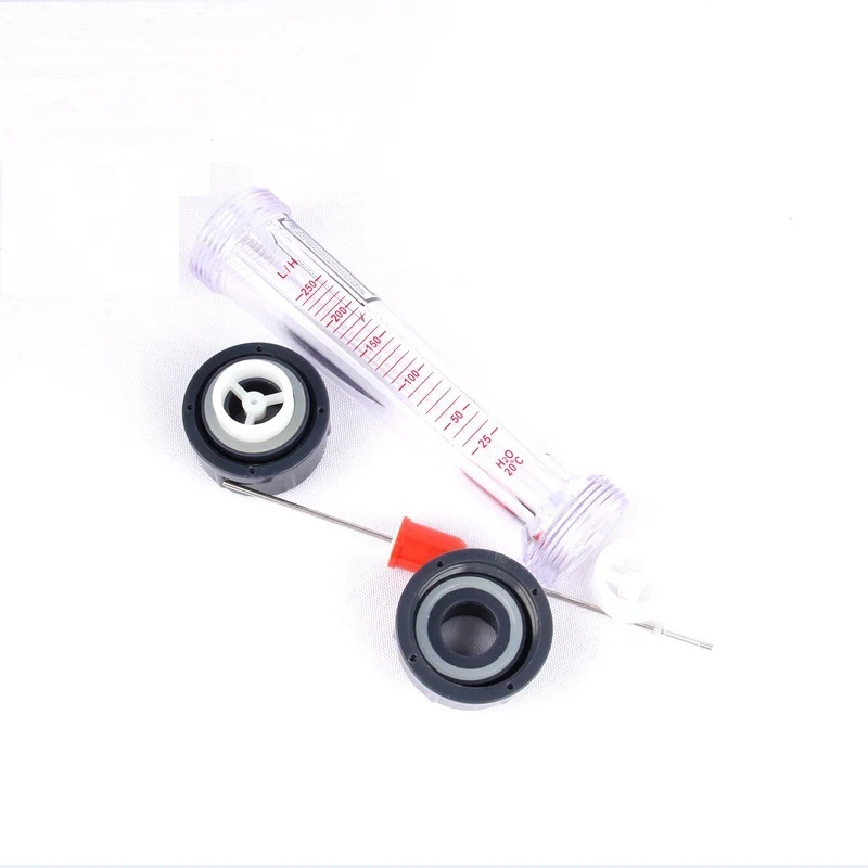 LZS-15/25/32/40 Plastic Tube Flowmeter Liquid Water Flow Rate Gauge Rotameter Flow Measuring Instruments Water Test Flow Meter