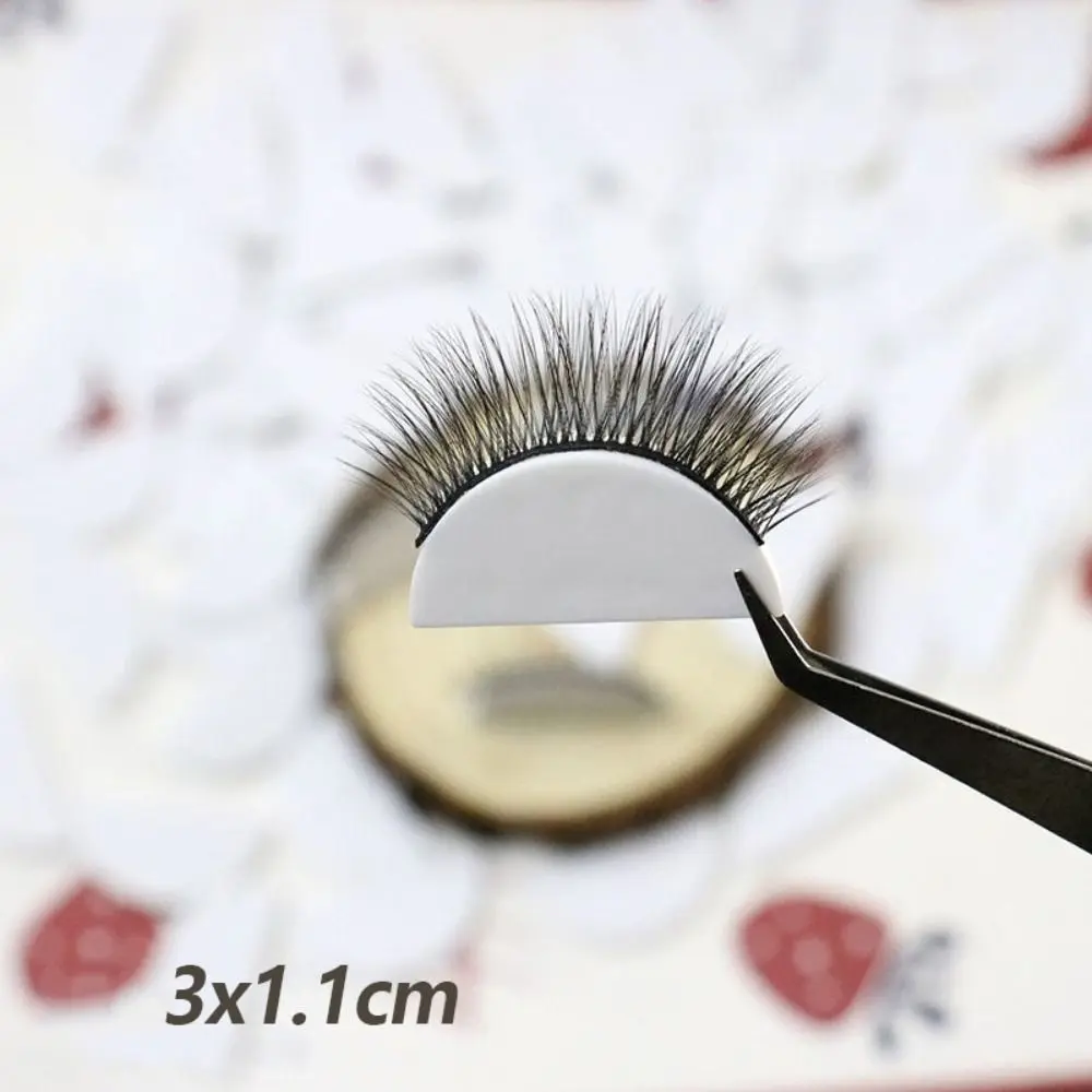 Exhibit Auxiliary Makeup Tools Fake Lashes Holder Eyelash Display Tray False Eyelash Display Board Eyelash Extension Training