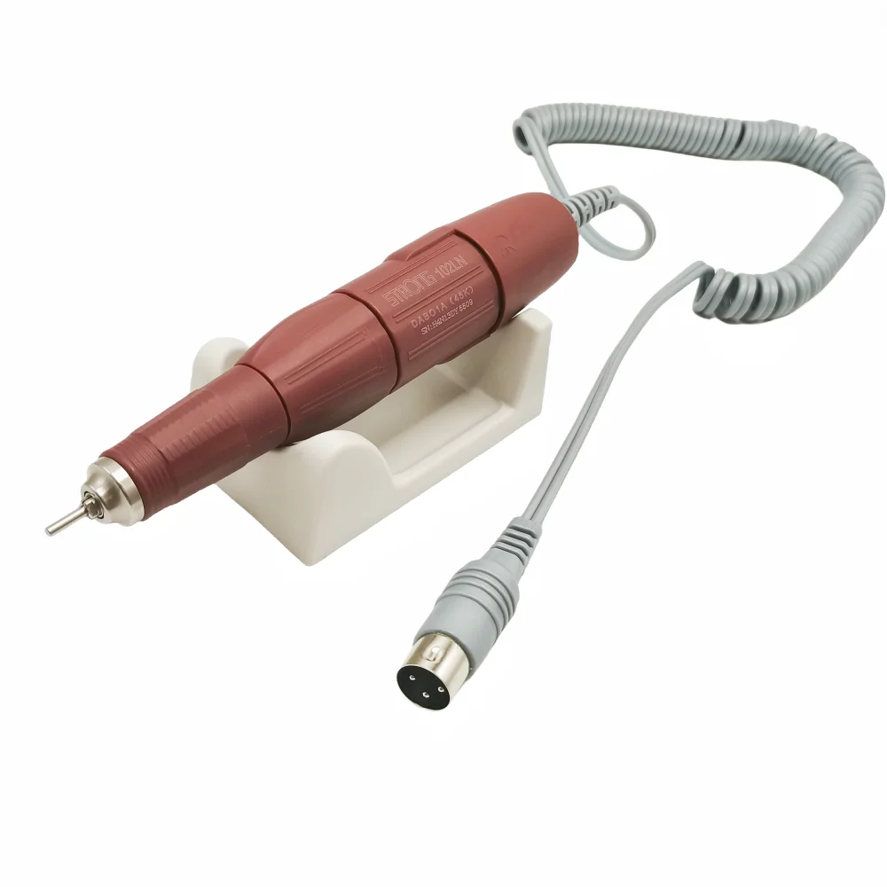 STRONG 210 45000RPM Micromotor Polish Nail Drill Pen Machine 102LN Handpiece Electric Milling Manicure Machine Handle Nail Tool 3