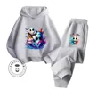 The Nightmare Before Christmas Long Sleeve Hoodie Pant Set Pure Cotton Cartoon Warm Fall Winter Children's Hoodie Tracksuit 2