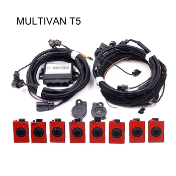 Park Pilot Anteriore e Posteriore 8 Sensore 8K Parcheggio PDC OPS senza Pulsante PDC PER VW MULTIVAN T5