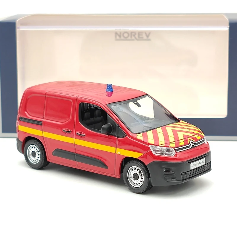 

Литой Сплав Norev, масштаб 1/43, пожарная машина Citroen Berlingo, коллекция моделей автомобилей 2018, игрушки для взрослых, классические подарки, статический дисплей