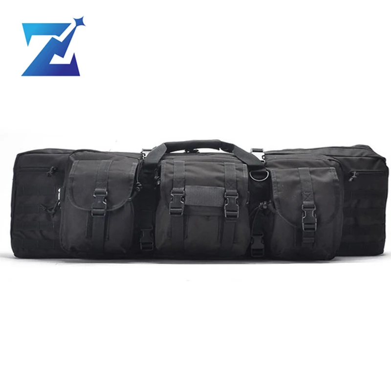 142cm Gun Bag Tactical Sniper Shooting Rifle Gun Bag Hunting Airsoft Shoulder Backpack Large Capacity