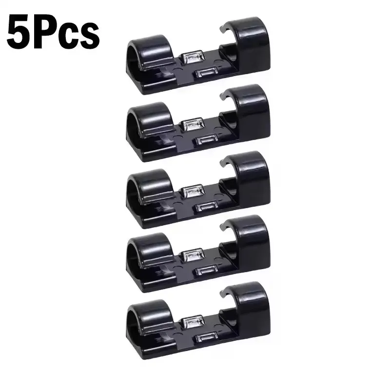 Self-Adhesive Cable Clips Organizer for Home, Office, and Car