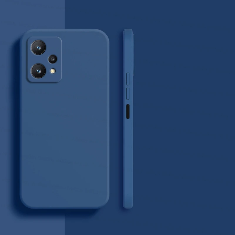 Liquid Silicone Phone Case For Realme 9 5g And 9 Pro Plus Shockproof_voghion.com