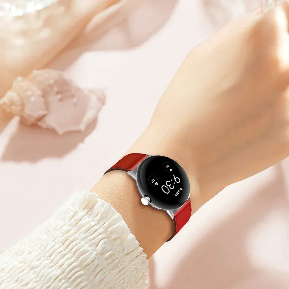 Premium Leather Strap for Smartwatch – Elegant Wristband Accessory