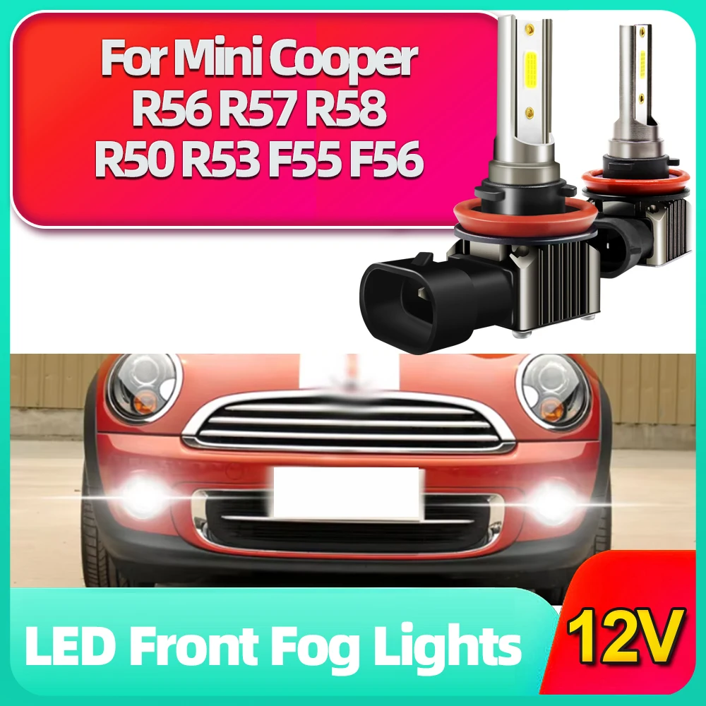 BMW Mini Fog Light Bulb Connector Wire Plug – H8/H11, 12V, 3W, For R55 R56 R57 R58 R59 R60 R61 (2002-2017), 6907388