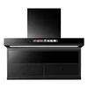 7-shaped household range hood with large suction power, kitchen top and side double suction range hood 1