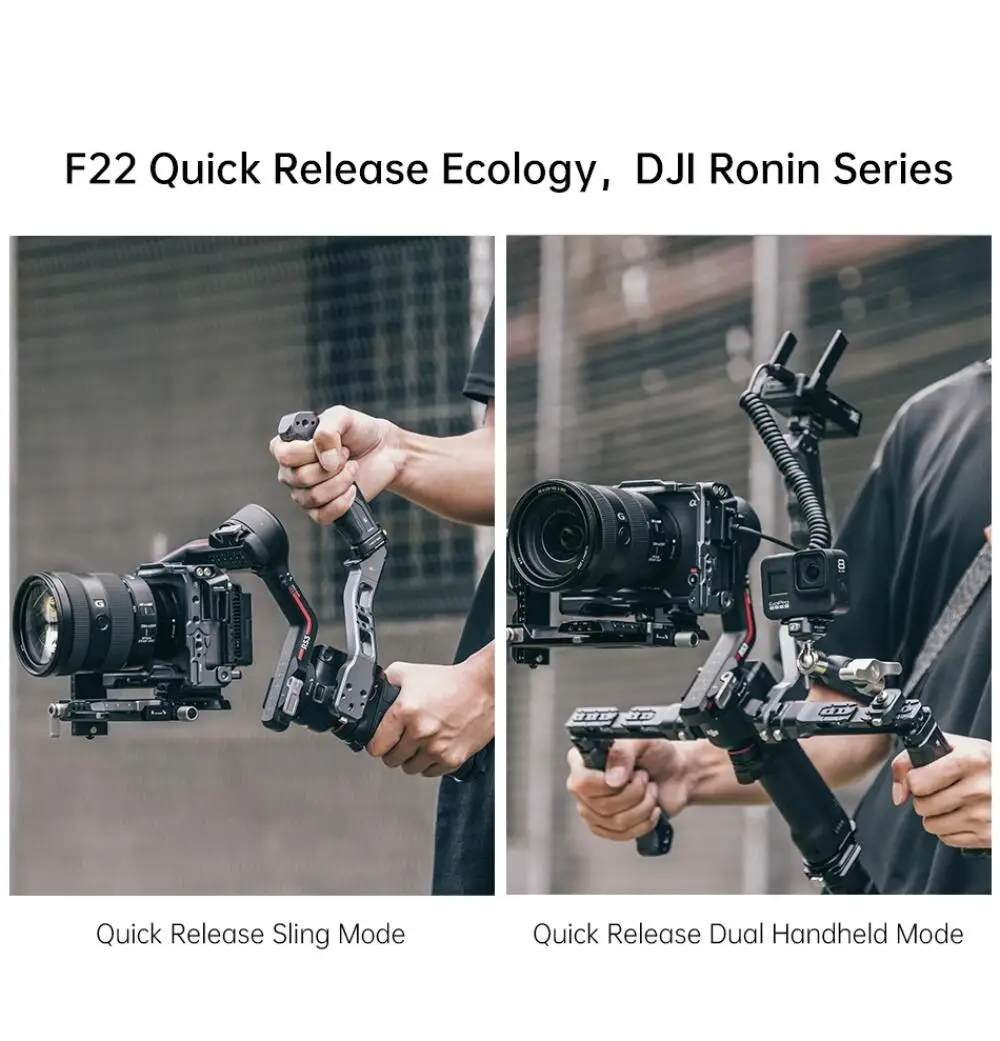 FALCAM F38&F50 Quick Release Plate for Ronin Stabilizer Handle Bottom 3370