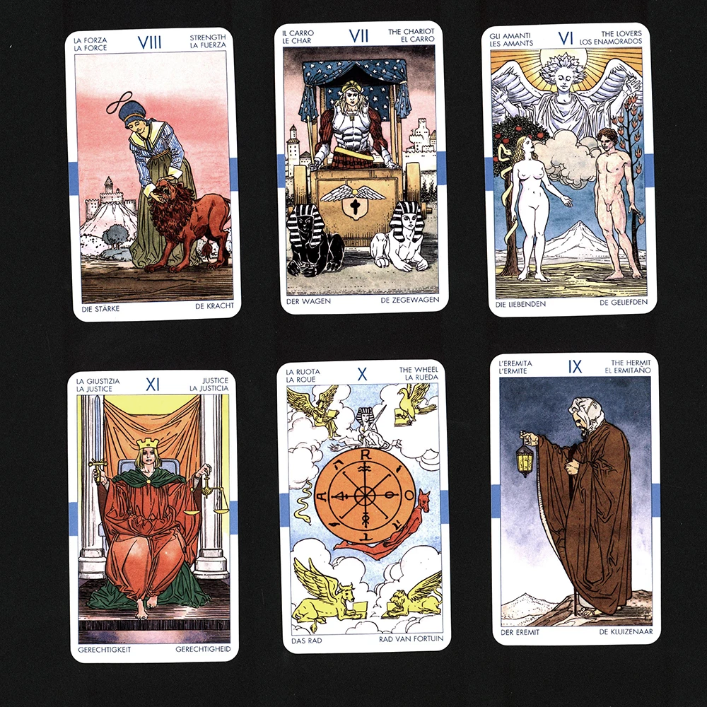 Tarot imprimible Descargar baraja completa 78 cartas Marsella Antigua  adivinación francesa Clarividente Lectura Nigromancia psíquica Oculta A04 -   México