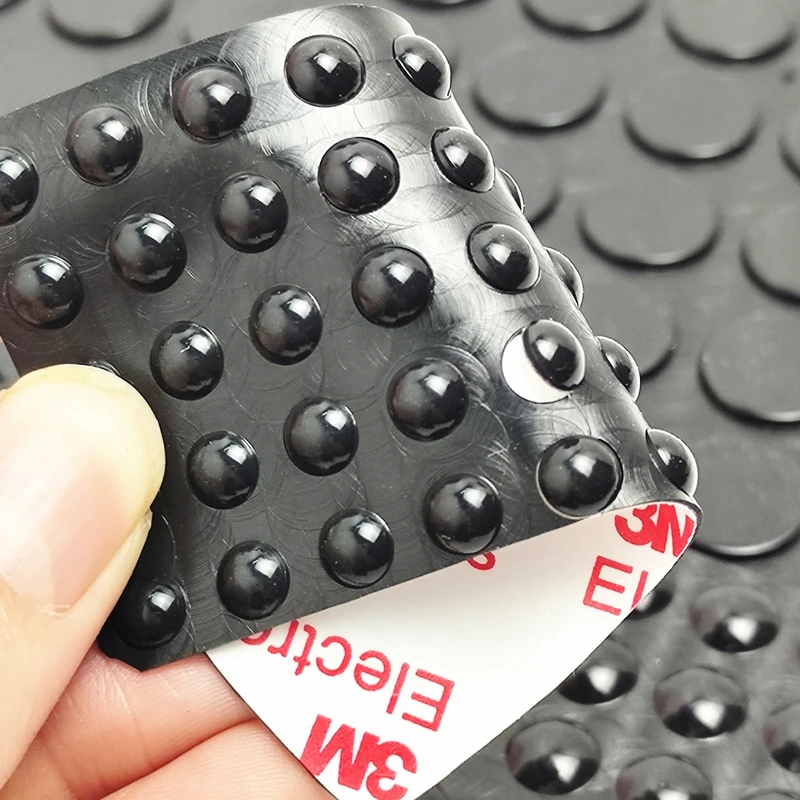Self-adhesive Rubber Damper er PadFurniture Door Stopper Durable Collision Cushion Prevent Noisy Bumper Silicone Pads