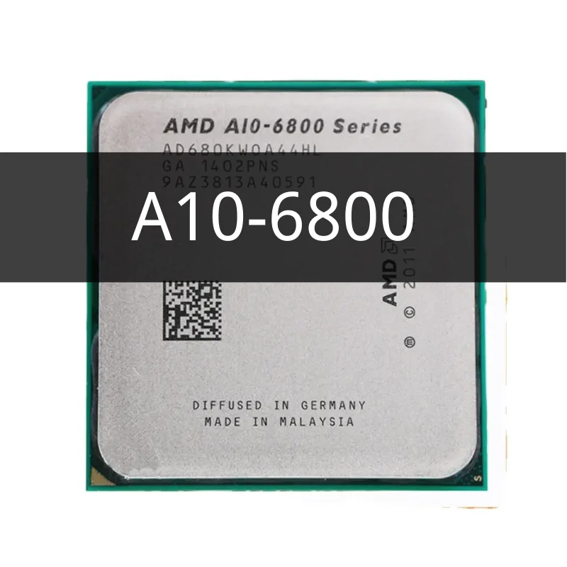 

Центральный процессор AD680KWOA44HL/ AD680BWOA44HL, разъем FM2 A10-series/6800K 4,1 ГГц, б/у, четырехъядерный, для настольных компьютеров