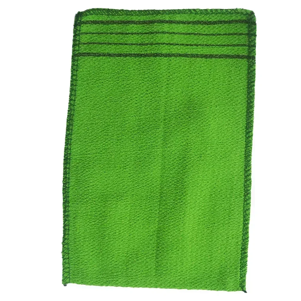 Koreanisches Peeling-Waschlappen Set – 5 Farben, Ca. 29 X 100 Cm, 100% Nylon | Zum Schrubben Trockener Haut, Wiederverwendbar