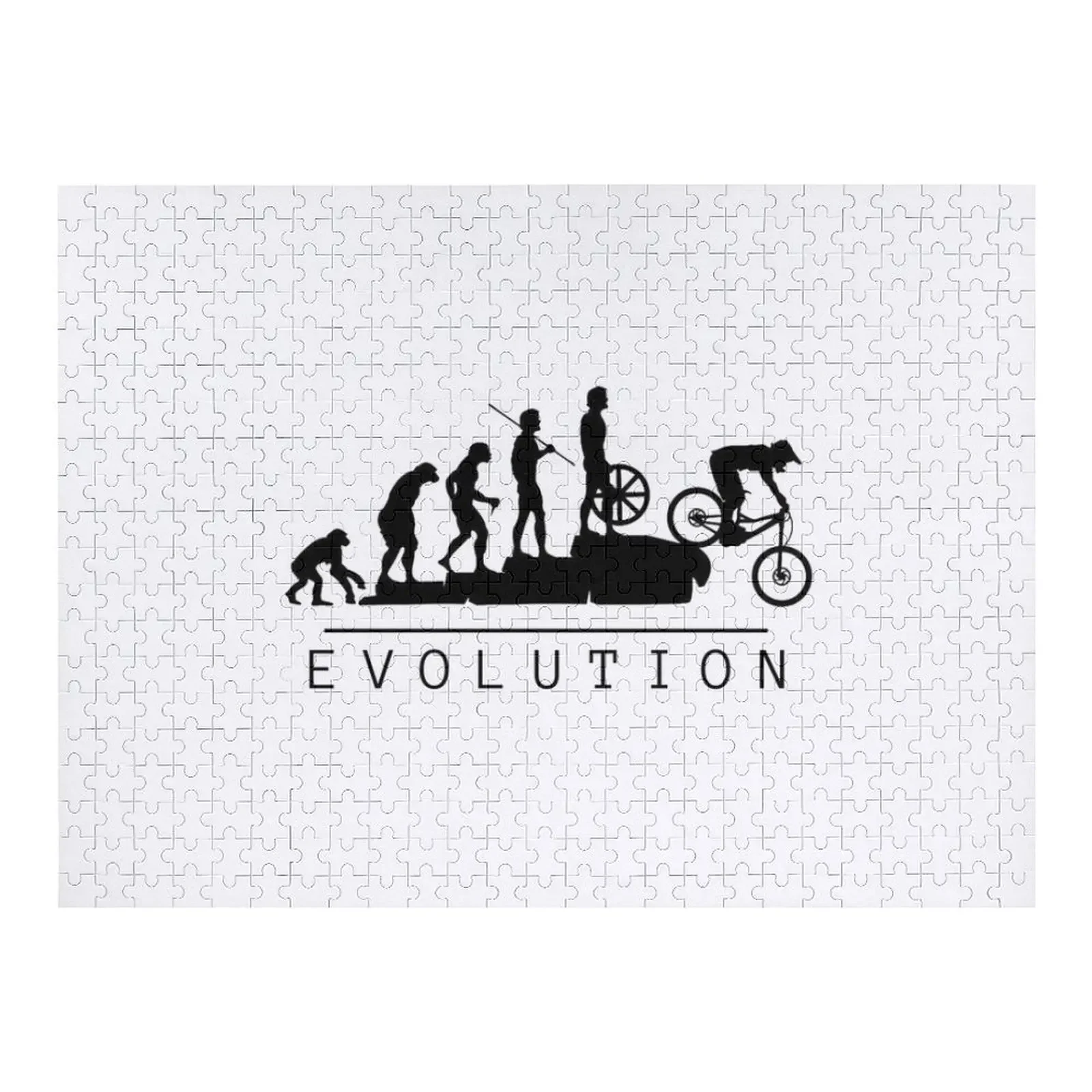 

Mountain Bike Evolution Jigsaw Puzzle Wood Photo Personalized Anime Personalized Puzzle