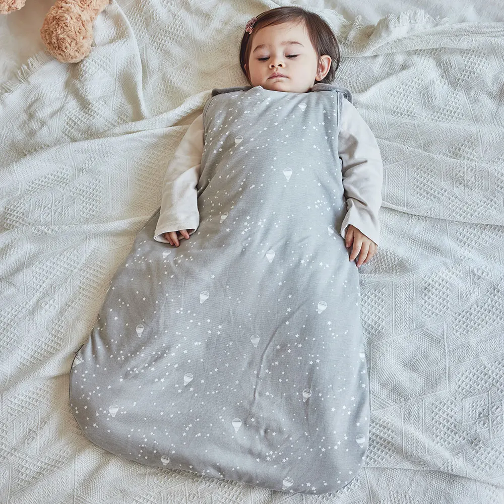 Duomiaomiao Saco de dormir para bebé, saco de dormir de algodón de invierno  para niños pequeños con pies 2t-3t, 2.5 TOG acolchado manta para bebés que