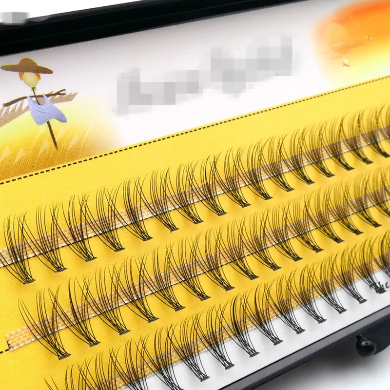 

10D60 pieces of grafted eyelashes makeup thick eyelashes personal eyelash extension eyelashes wholesale free shipping