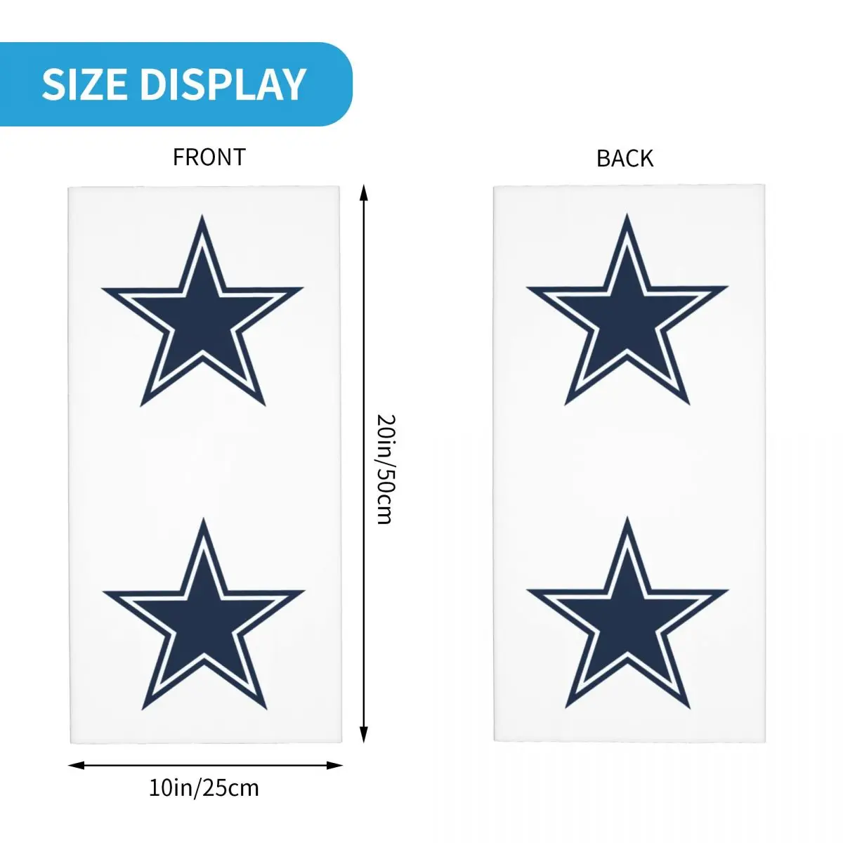 gaiter dallas cowboys snood