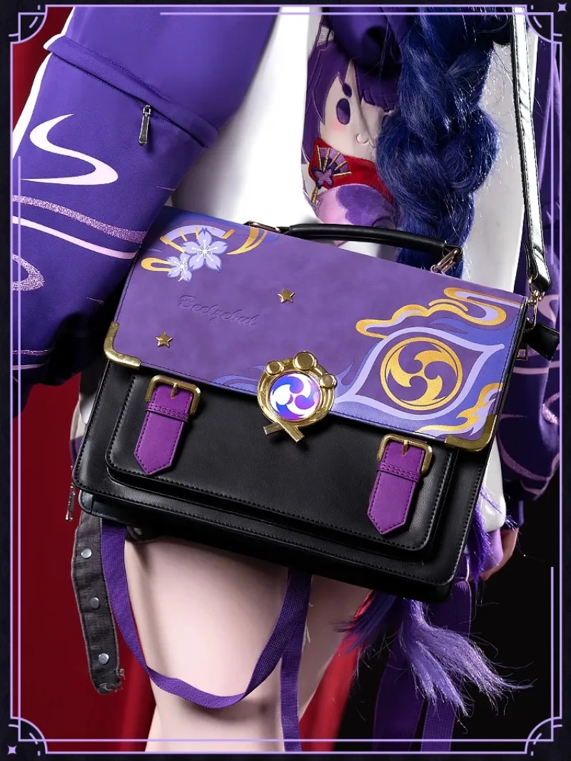 Рисунок 2 - Сумка из ПУ кожи для косплея Аниме игры Raiden Shogun