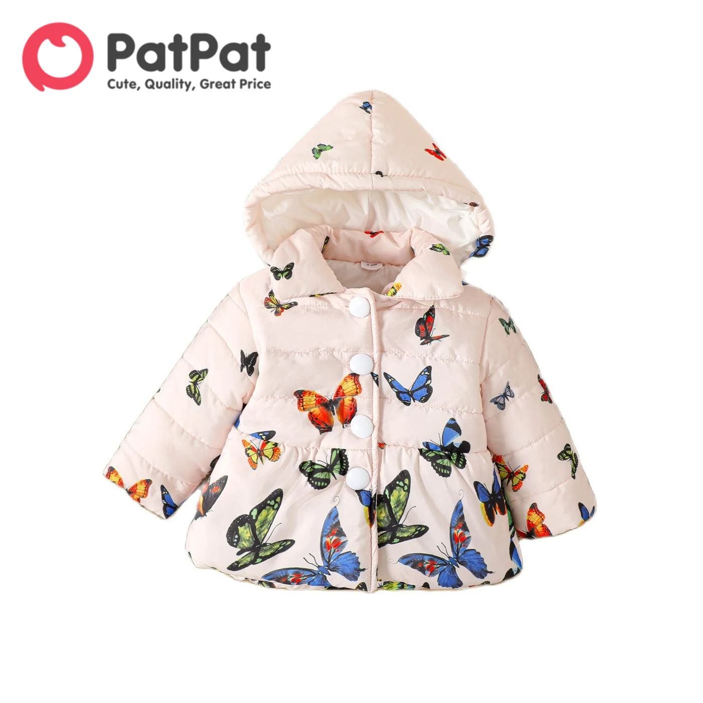 PatPat Winter Coat Baby Girl Clothes 0 to 12 months Snowsuit Jacket