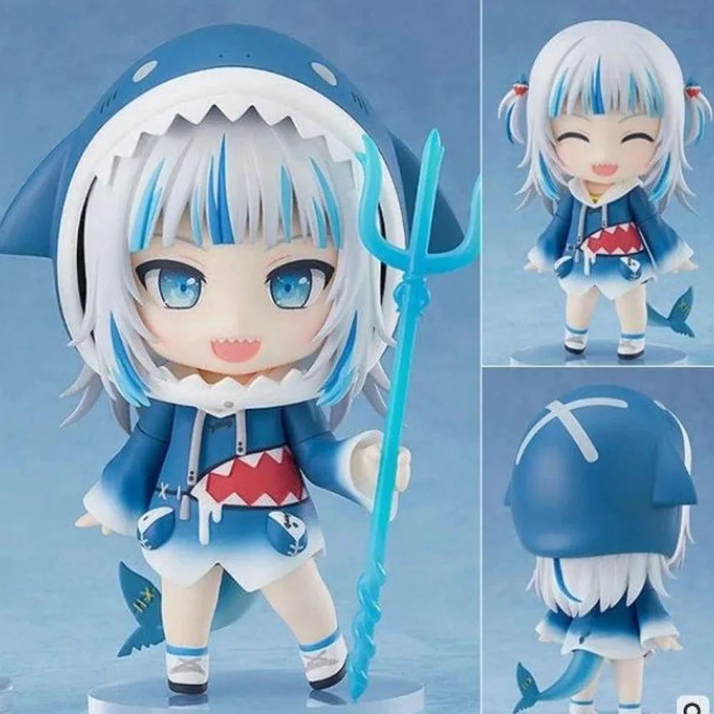 

Новинка Kawaii Hololive Gawr Gura фигурка девушки из Аниме POP парад Hololive Gawr Gura экшн-фигурка Коллекционная модель игрушка подарок