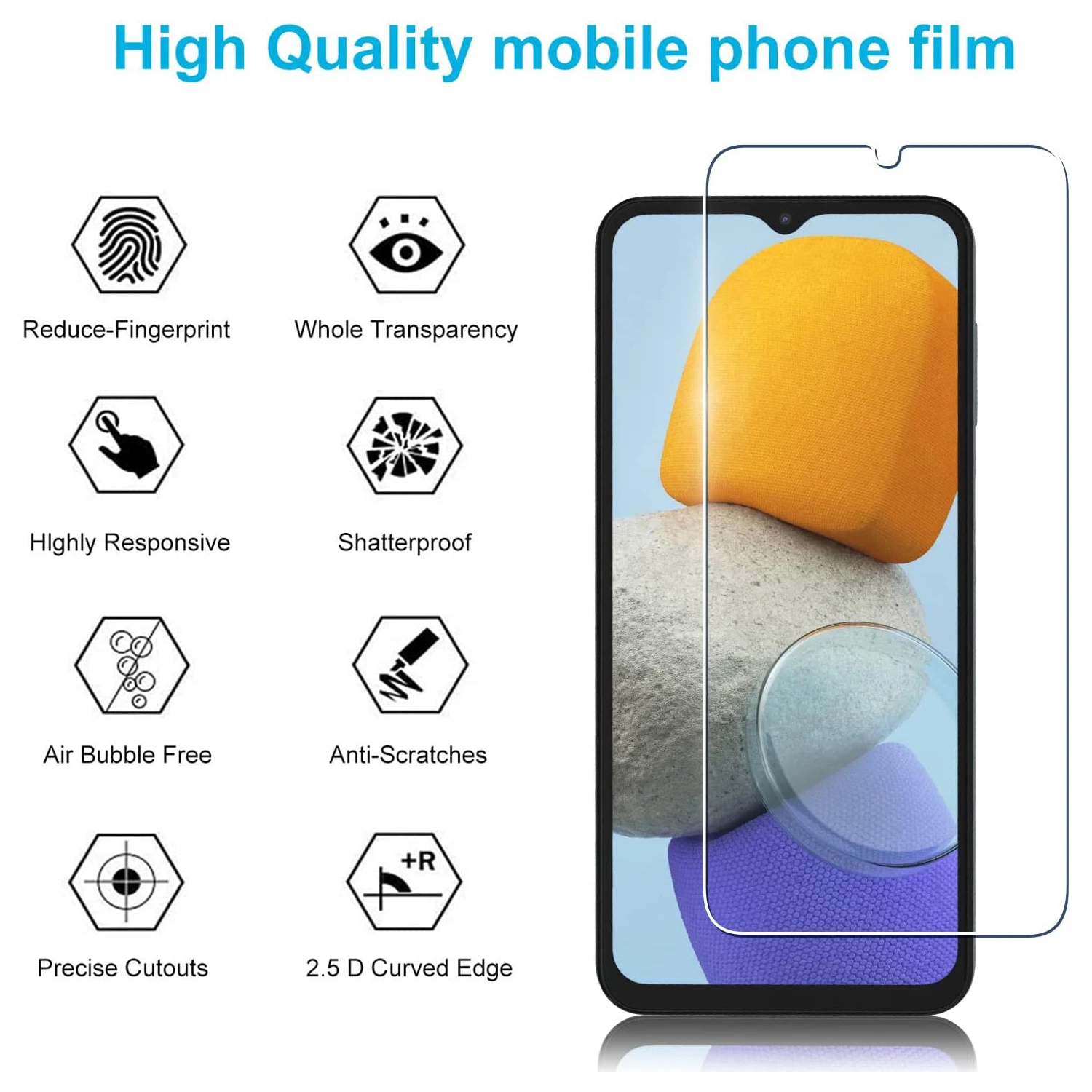 Phoona 2 Pièces Verre Trempé pour Samsung Galaxy A14 4G/5G,Film Protection  écran pour Samsung A14 5G,Anti Rayures, Dureté 9H Glass, Sans Bulles d'air,  Ultra Transparent : : High-Tech