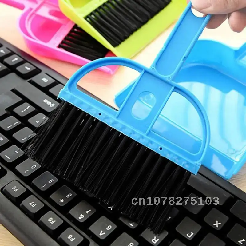 

Small Broom Mini Cleaning Brush Dustpans Set Desktop Sweeper Garbage Cleaning Shovel Table Household Cleaning Tools