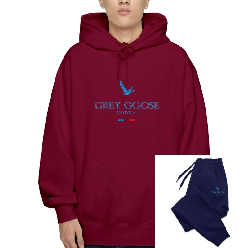 

Men's Fashion Grey Goose Vodka Print T-Sweatshirt Hoodies Cool Summer Outerwear High Quality Casual T-Sweatshirt Hoodies