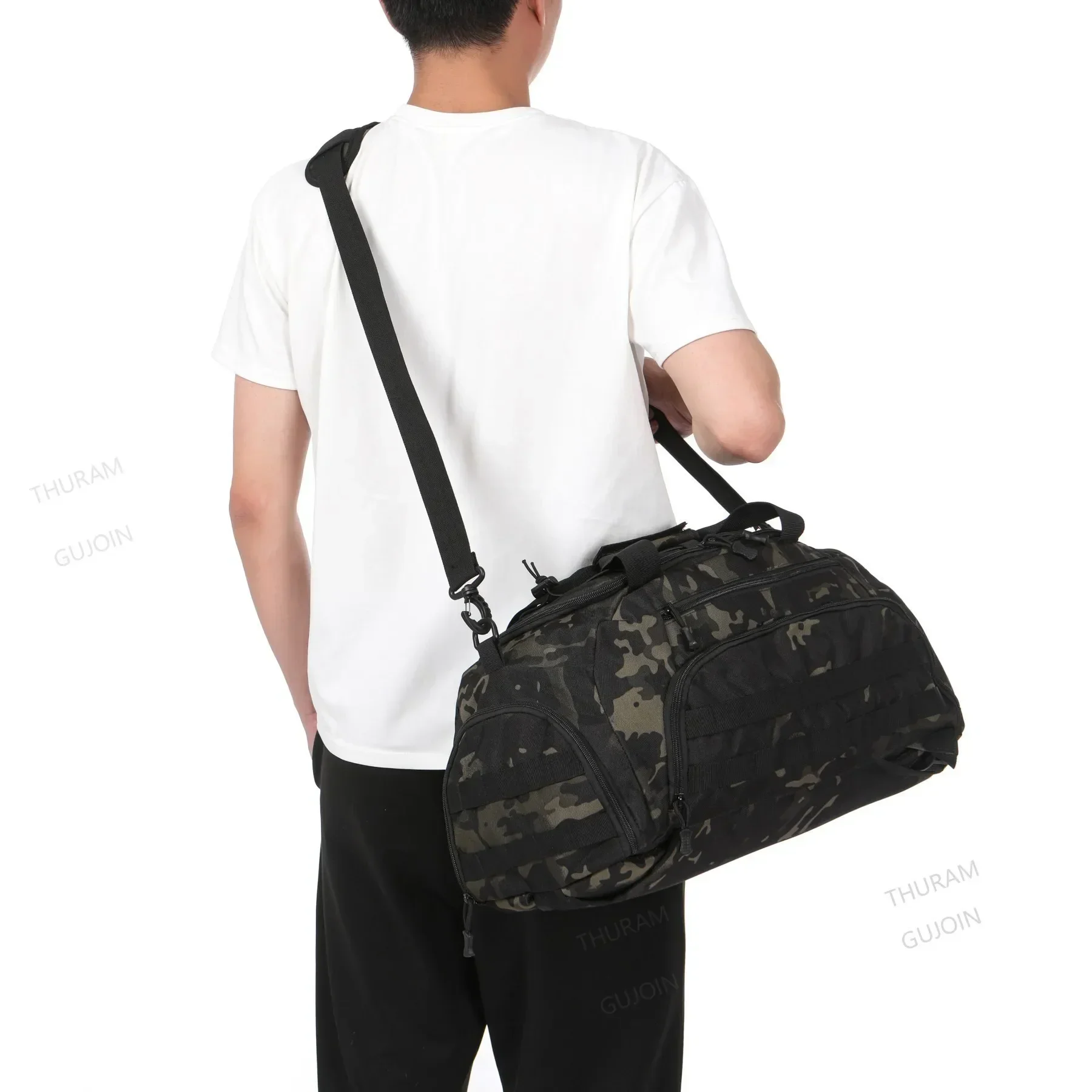 Tactical Gym Backpack with Shoe Compartment for Men and Women