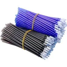 Stylo Gel effaçable à encre bleue/noire, 0.5mm, avec tige de recharge, facile à essuyer, poignée lavable, pour écoliers, étudiants, bureau, écriture, stato Y0z9