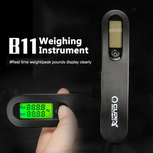 Appareil de pesage électronique Portable, échelle d'arc courbe composé de  tir à l'arc, affichage LED, Instrument de mesure, outil de Test - AliExpress