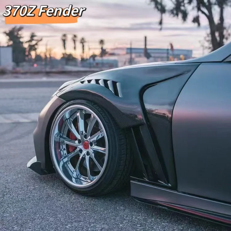 

MRD Carbon Fiber Fenders for Nissan 370z Fenders Carbon Fiber