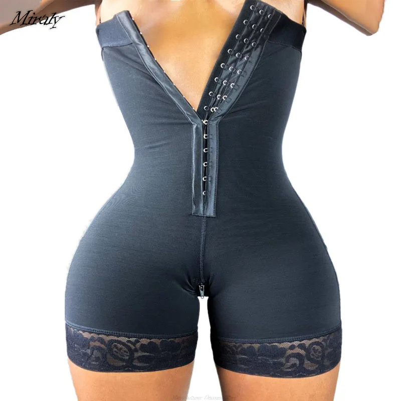 thumbnail image 2 of Women's Shapewear Bodysuit - High Waist Tummy Control Corset With Zipper For Daily Wear 2 of 12