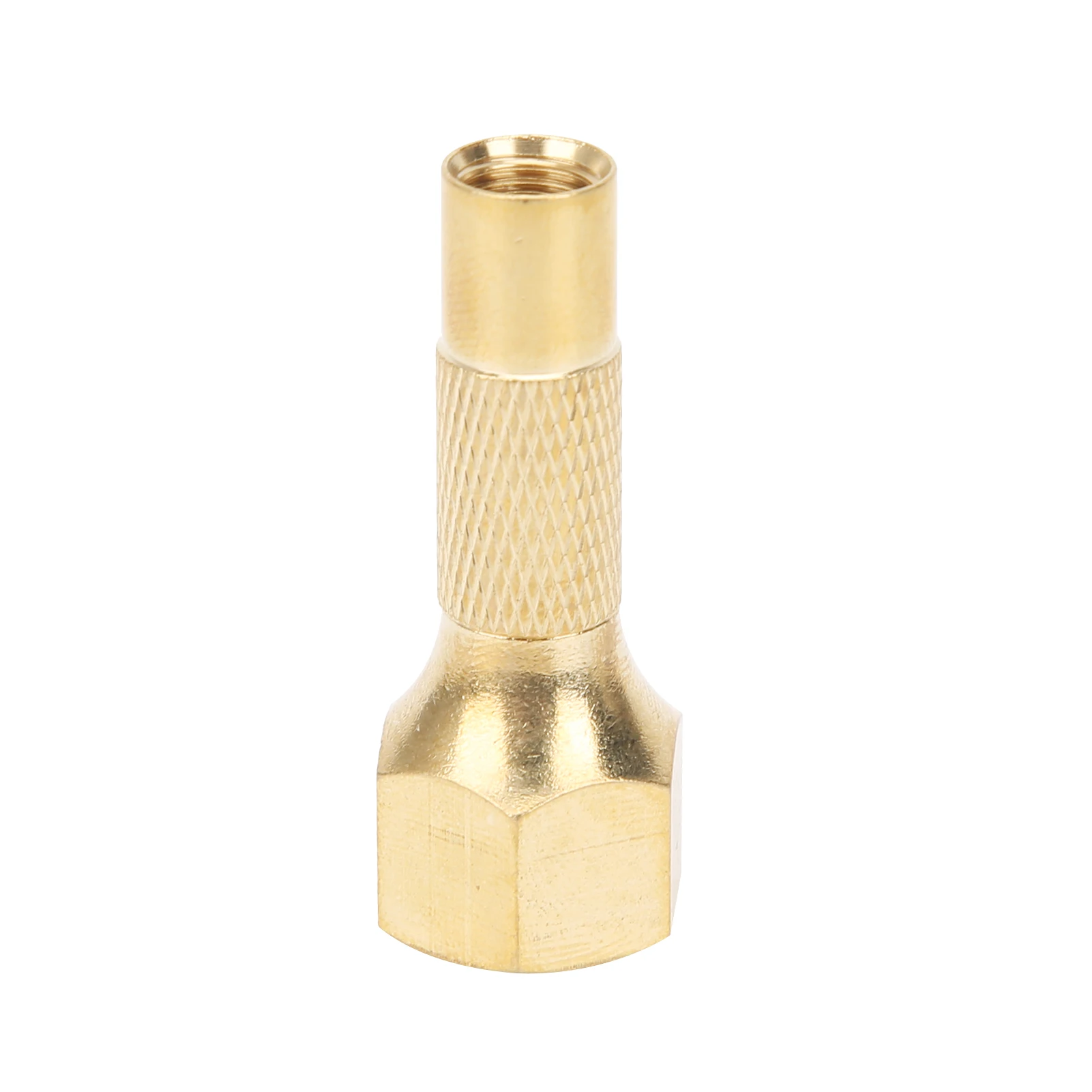 Brass Ball Valve High Strength Large Bore Locking on Function Brass Tyre Inflation Valve for Motorcycle for Car