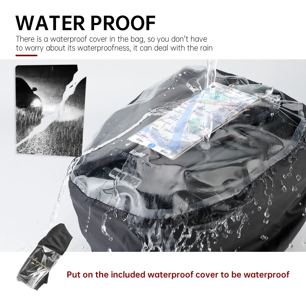 Tank Bag Tanklock For DUCATI Monster 950 937 821 797 SuperSport 939 950 848/EVO 1098 1198 Motorcycle Racing Luggage Waterproof