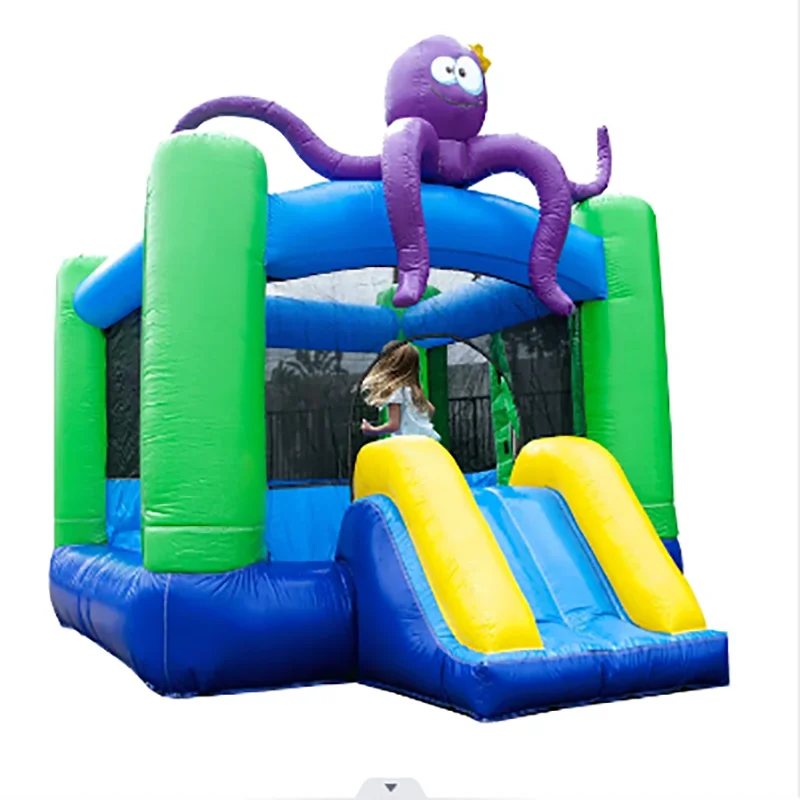 

Inflatable Octopus Bounce House for Kids, Indoor and Outdoot activity